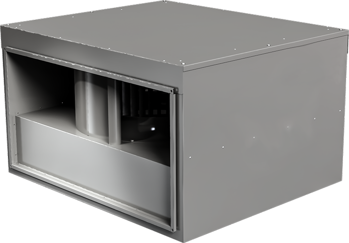 OPENAIR by ZILON Звукоизолированный прямоугольный канальный вентилятор ZKSA 400х200-4L1