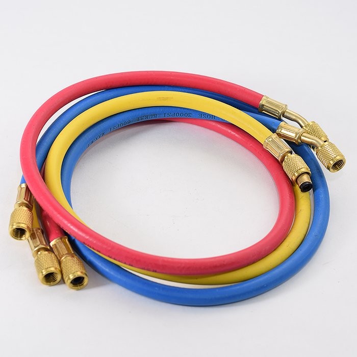 fce0facd-9ebd-4cfb-997b-b85891e7d370 Без бренда Комплект заправочных шлангов 1.2м 1/4" 500~2500Psi, 1.2м (3шт) — изображение 1